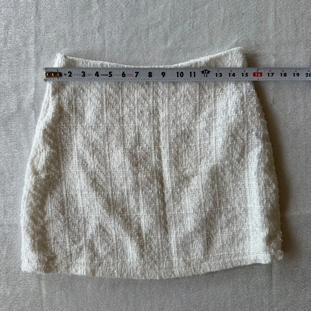 SHEIN white textured